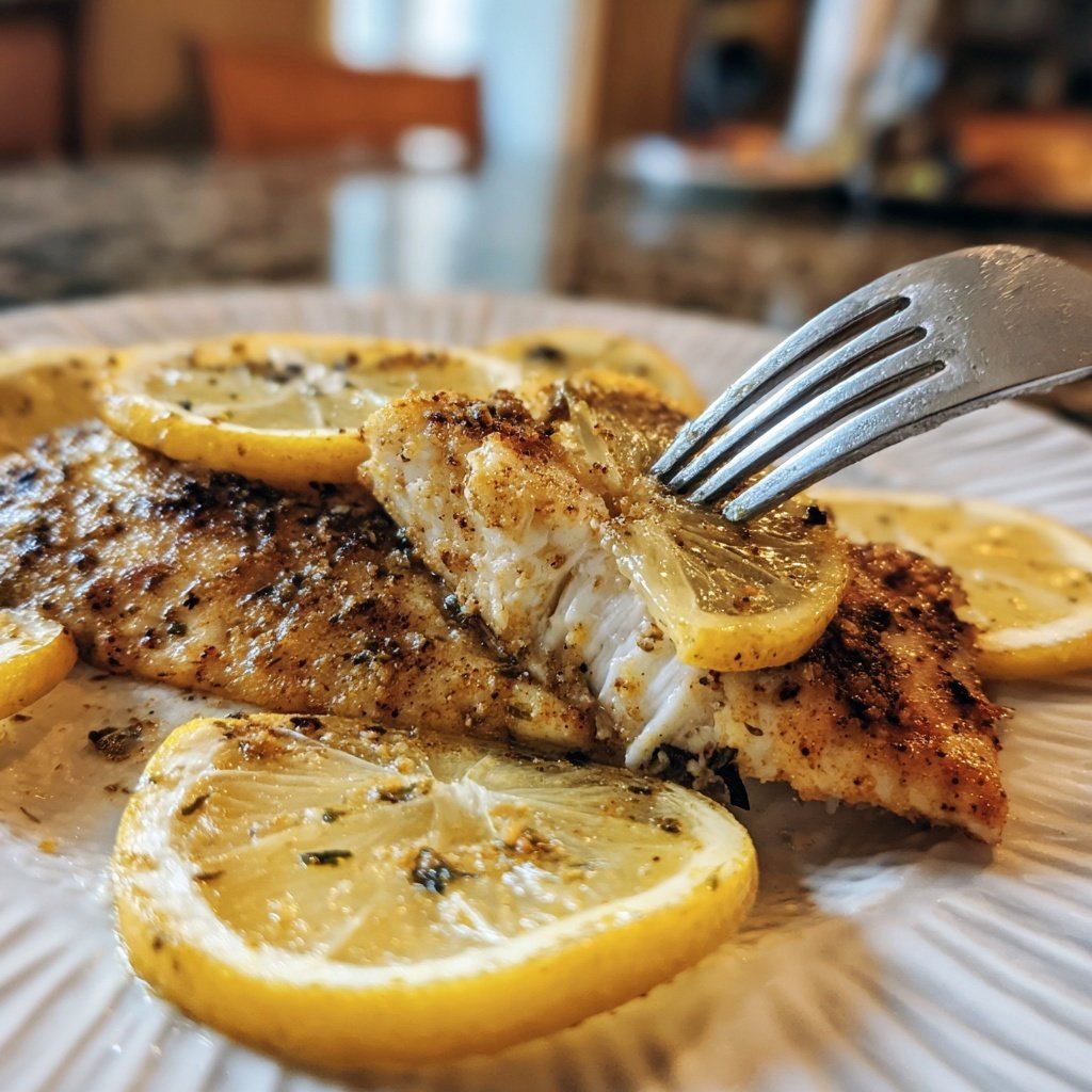 Healthy & Light Lemon Grilled Fish Plate
