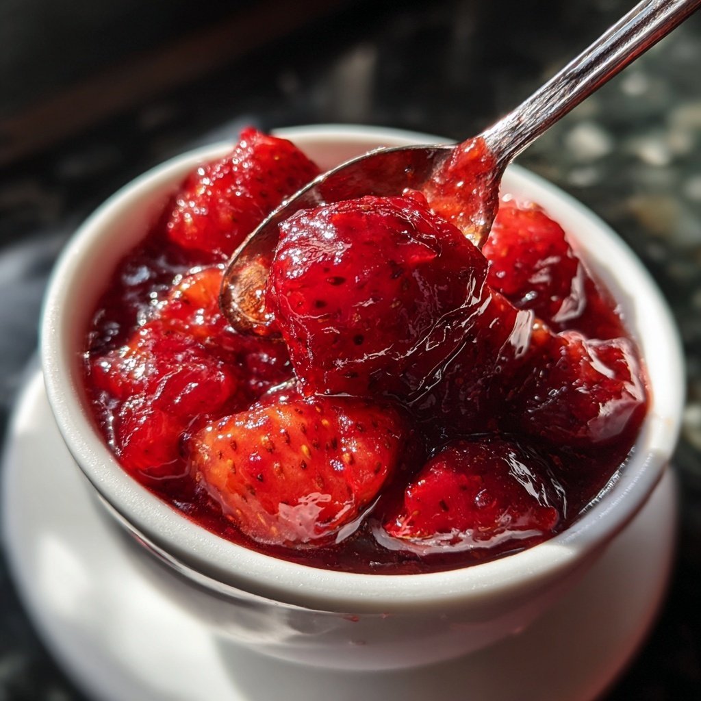 Fresh Strawberry Compote