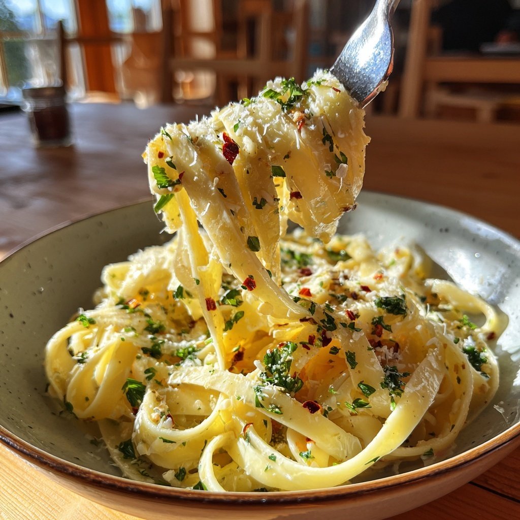 Quick Easy Pasta With Garlic And Olive Oil