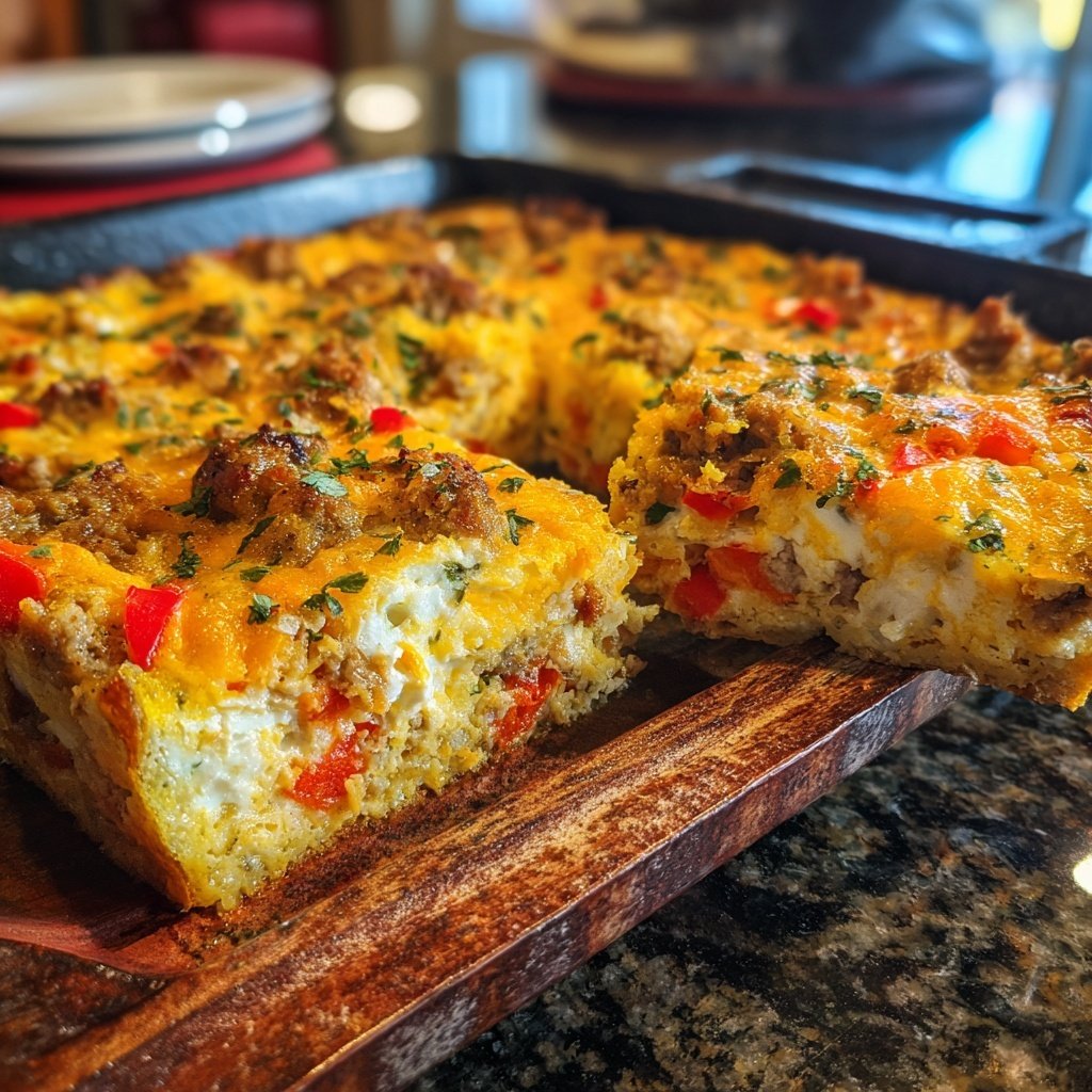 Make Ahead Breakfast Egg Bake