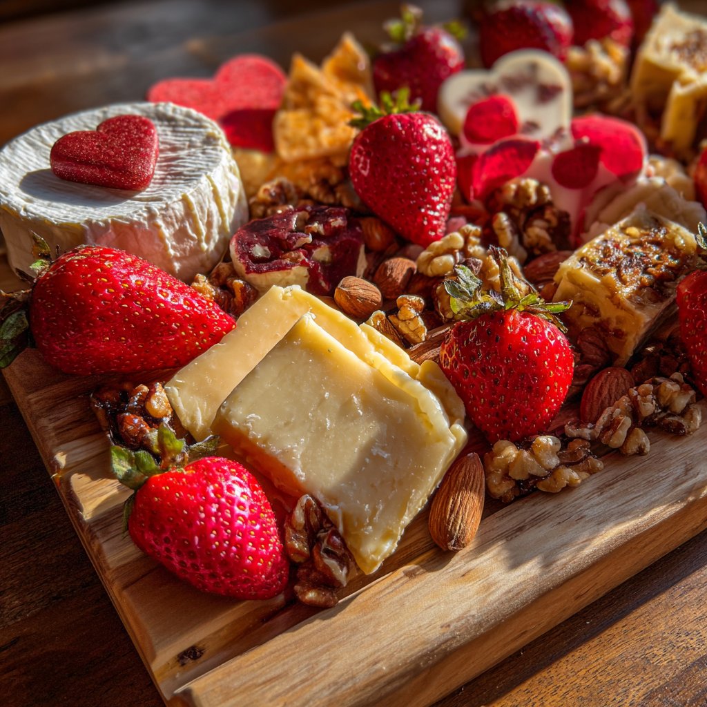 Valentines Charcuterie Board for Two