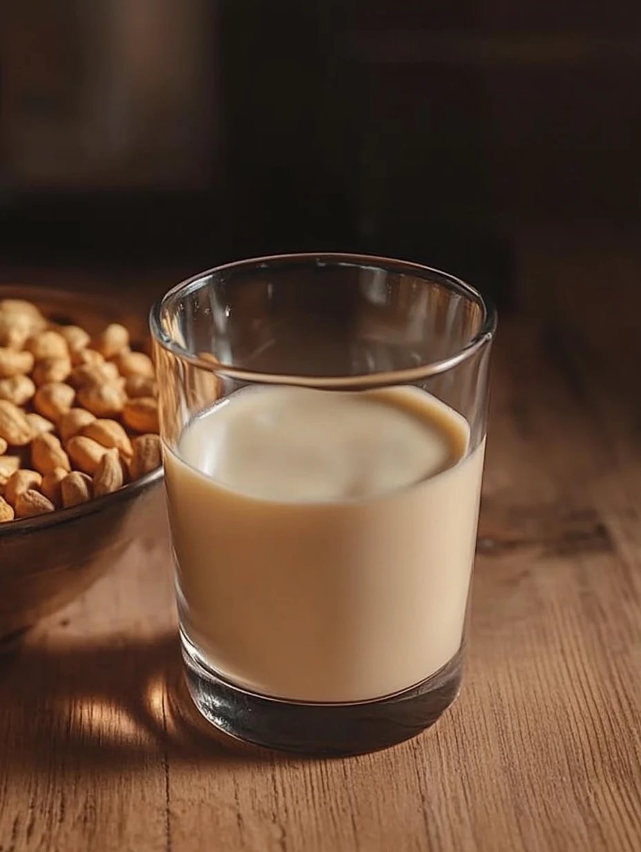 Milk with Peanuts