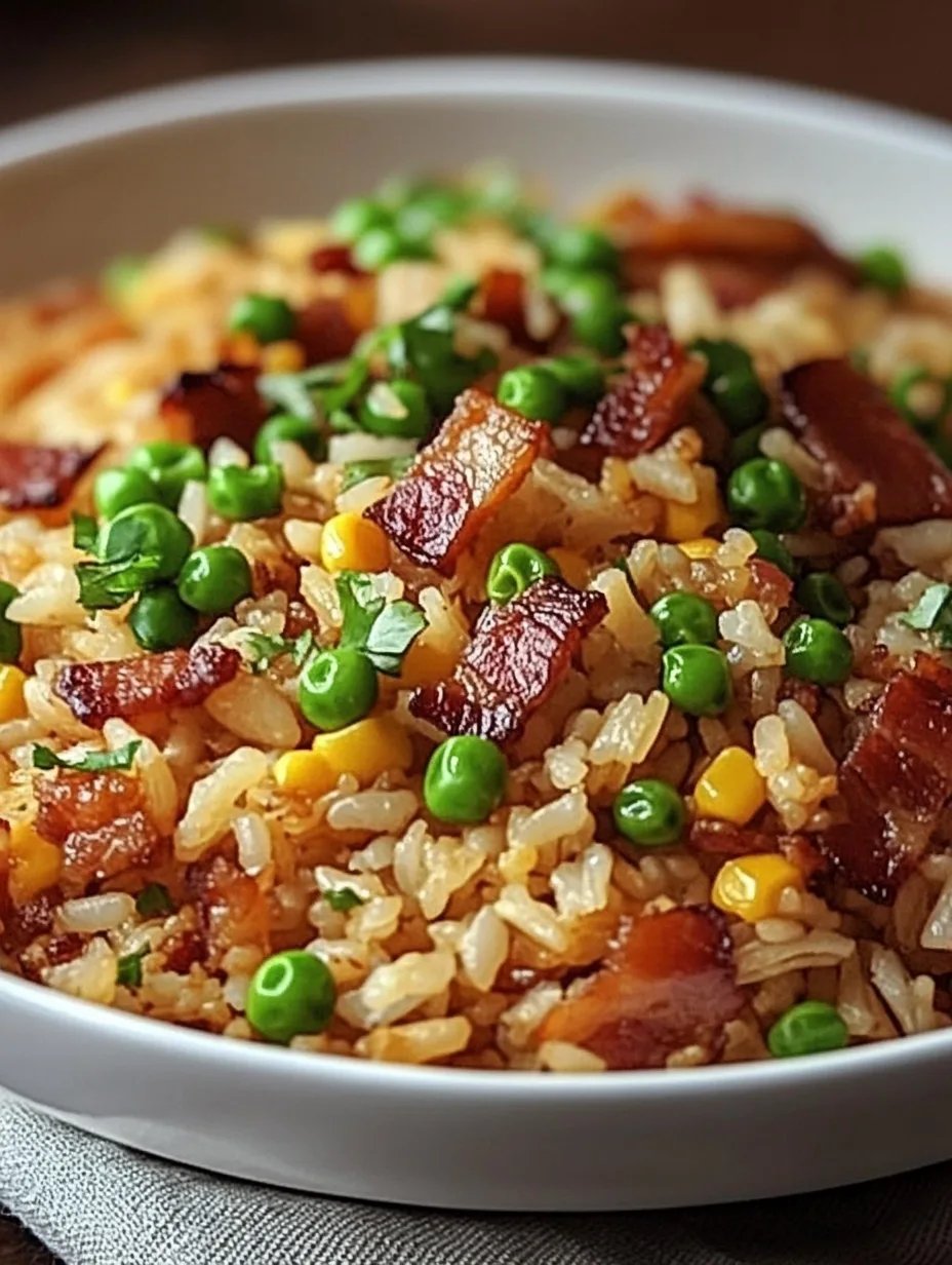 Quick and Flavorful Bacon Fried Rice