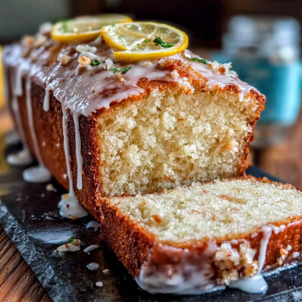 Spring Lemon Pound Cake