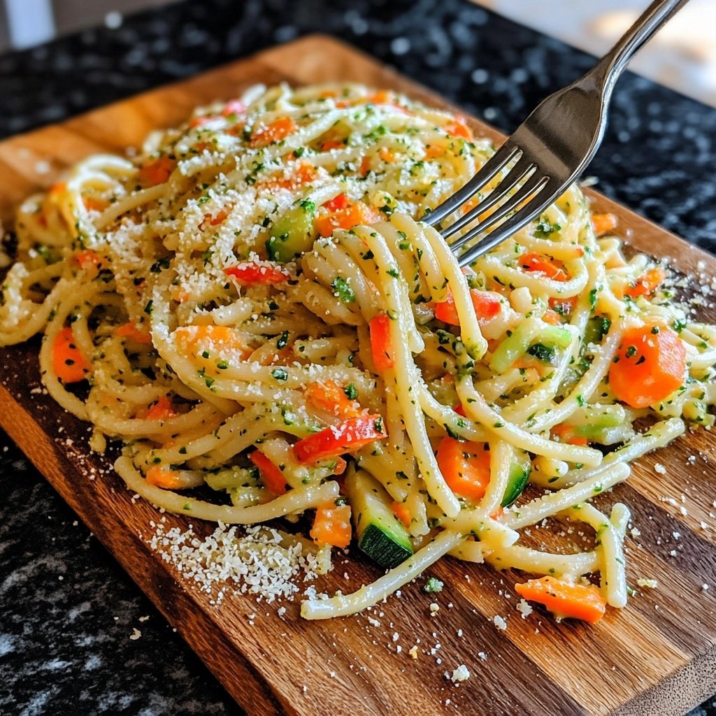 Simple Veggie Pasta Primavera Recipe