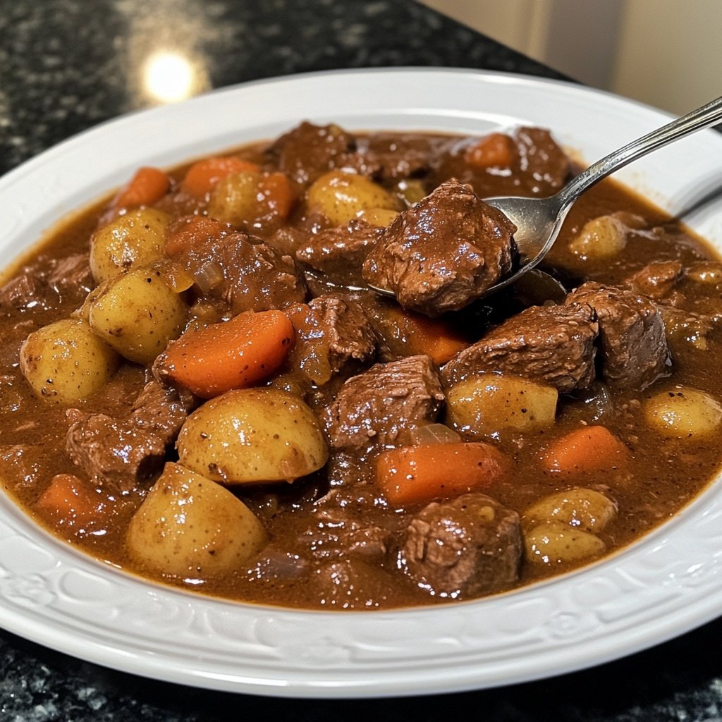 Beef Stew With Baby Potatoes and Carrots